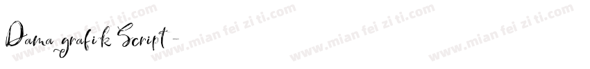 Damagrafik Script字体转换